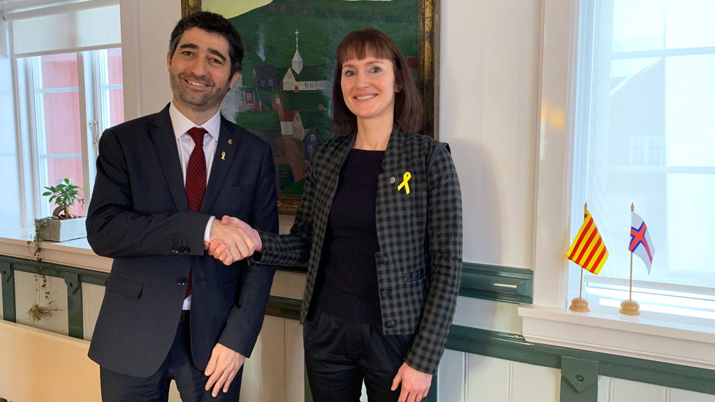 Jordi Puigneró, Minister of Digital Policies of Catalonia, visits Faroe Islands