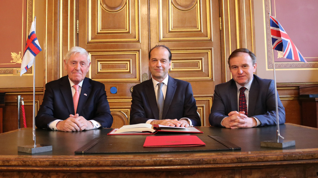 The Faroe Islands and the United Kingdom sign free trade agreement