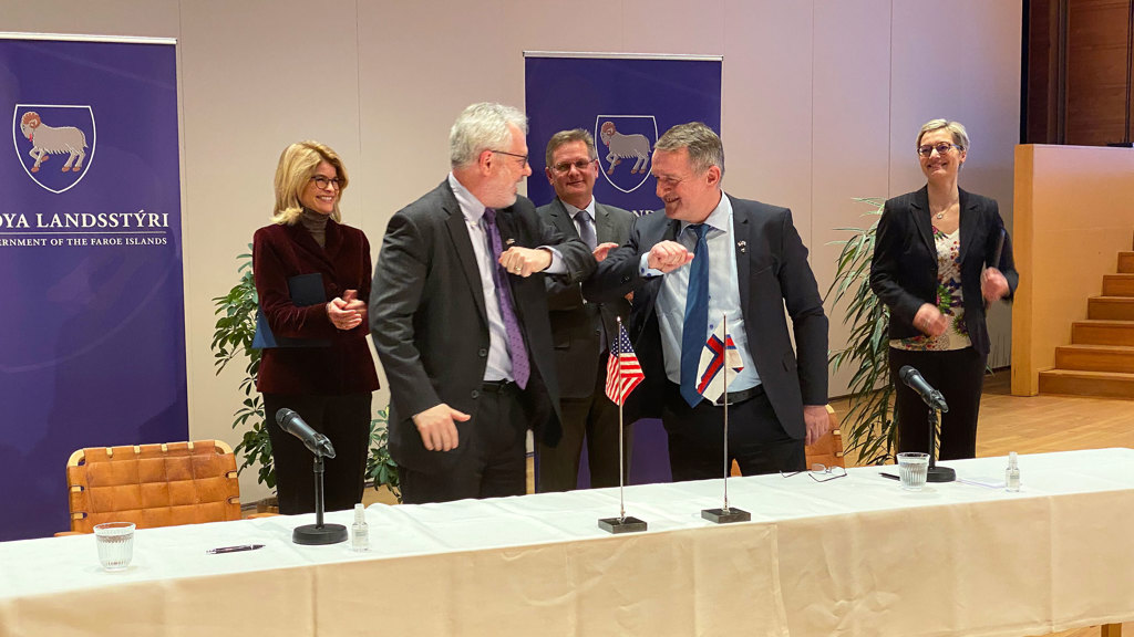 Faroe Islands and USA sign Partnership Declaration