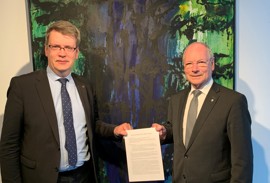 Landsstýrismaðurin í umhvørvis- og vinnumálum og Kommunufelagið samd um reglugerð um óljóð frá skipum