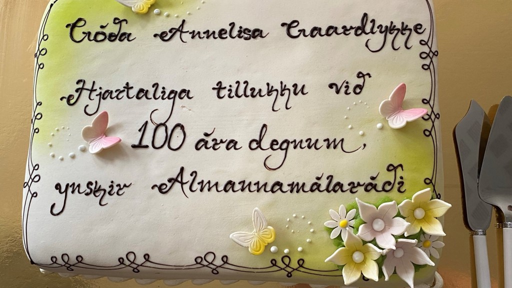 Annelisa Gaardlykke 100 ár