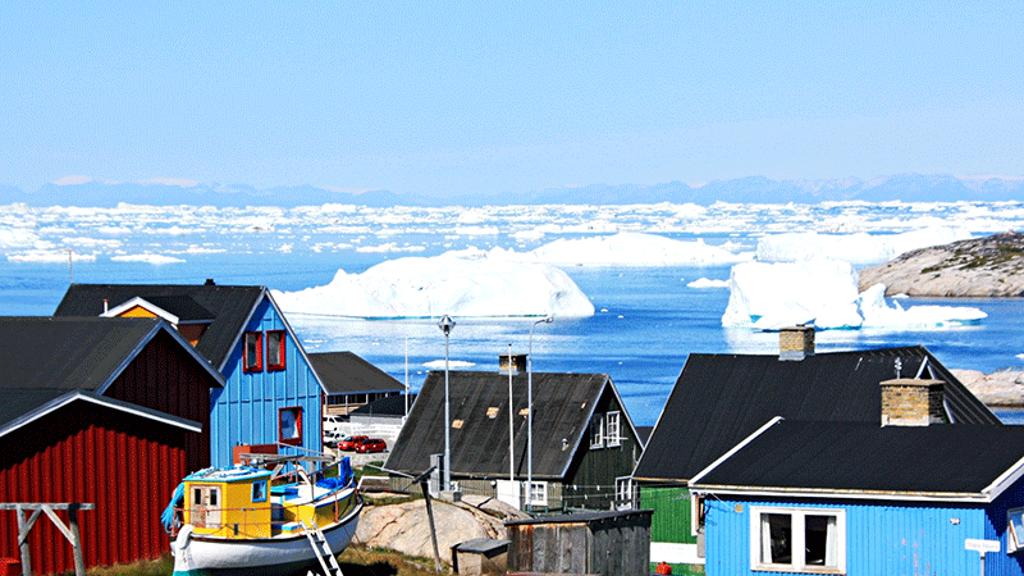 Løgmaður á almenna vitjan í Grønlandi