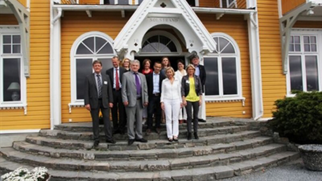 Annika Olsen og Karsten Hansen á norðurlendskum ráðharrafundi