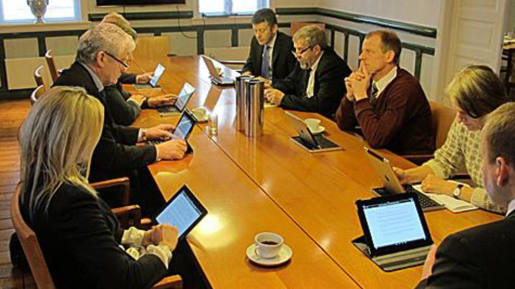 Landsstýrisfundur mánadagin 28. januar 2013