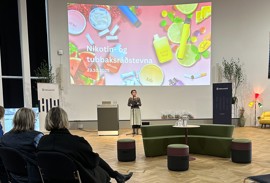 Landsstýriskvinnan setti Nikotin- og tubbaksráðstevnuna