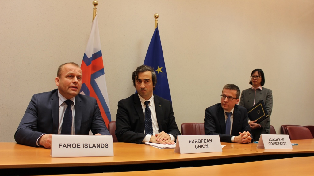 The Faroe Islands and the EU sign agreement on Faroese association to Horizon 2020