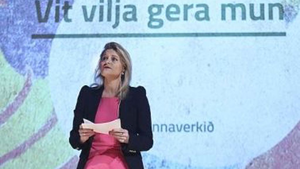 Annika setti ráðstevnuna "Vit vilja gera mun" hjá Almannaverkinum