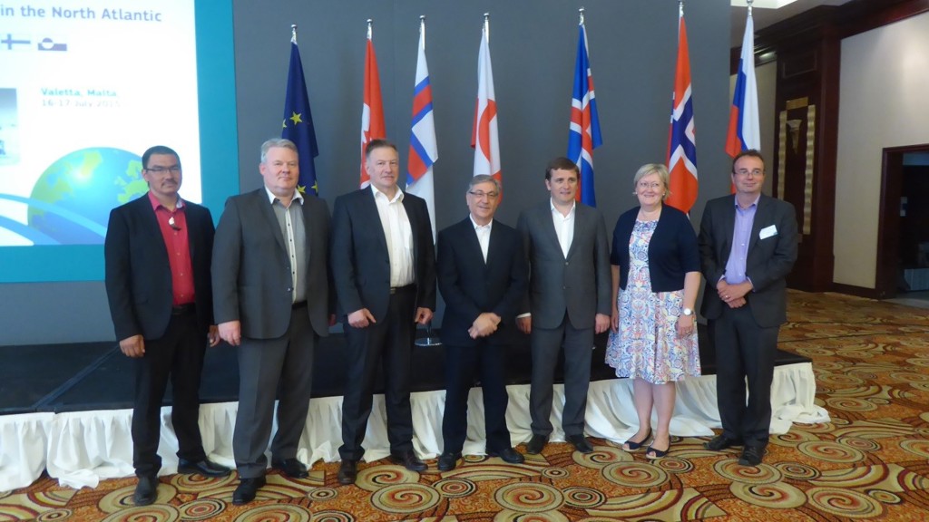 Norðuratlantiskur fiskimálaráðharrafundur (NAFMC) verið á Malta 16-17. juli 2015