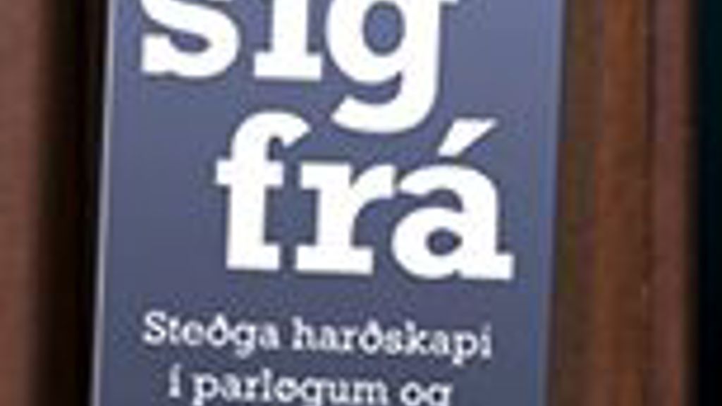 Kunning um tilhaldslógina og heildarætlanina um harðskap
