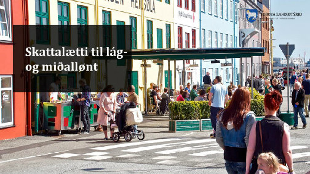 Landsskatturin lækkar