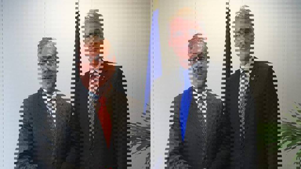 Høgni Hoydal, fiskimálaráðharri, hitt Karmenu Vella, evropanevndarlim í fiskivinnumálum