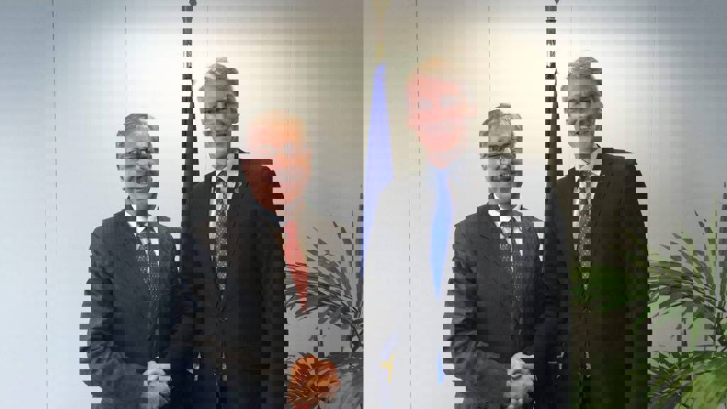 Høgni Hoydal, fiskimálaráðharri, hitt Karmenu Vella, evropanevndarlim í fiskivinnumálum