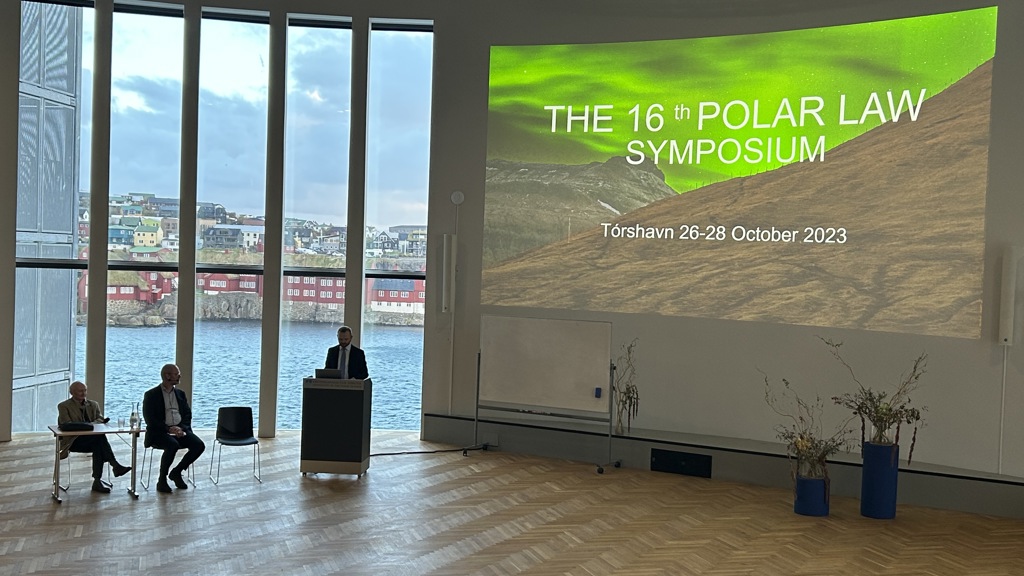 Landsstýrismaðurin setti Polar Law Symposium 2023