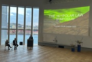 Landsstýrismaðurin setti Polar Law Symposium 2023