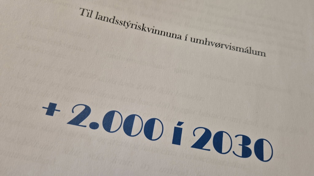 Ferð á bústaðarbygging: Tilmæli um 2.000 nýggjar bústaðir innan 2031