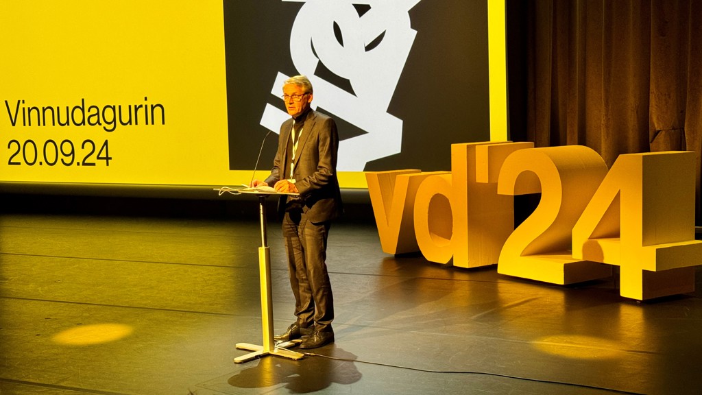 Høgni Hoydal, landsstýrismaður, setti Vinnudagin 2024