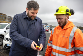 Fyrsta skotið latið til sambýlið við Rygsá