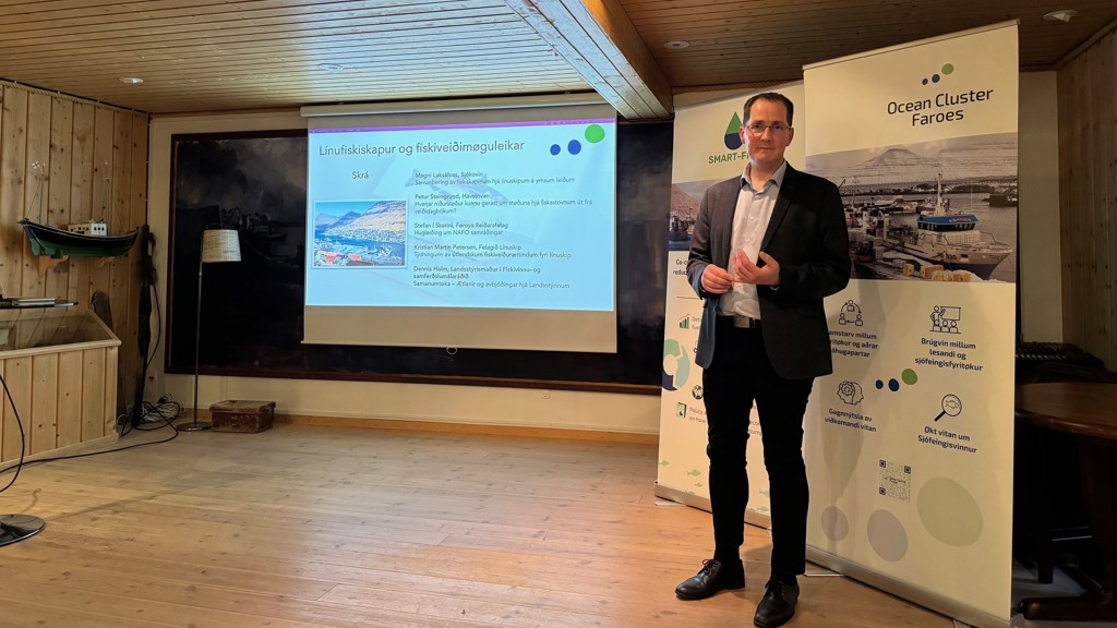 Landsstýrismaðurin á áhugaverdum tiltaki um línufiskiskap og fiskiveiðimøguleikar