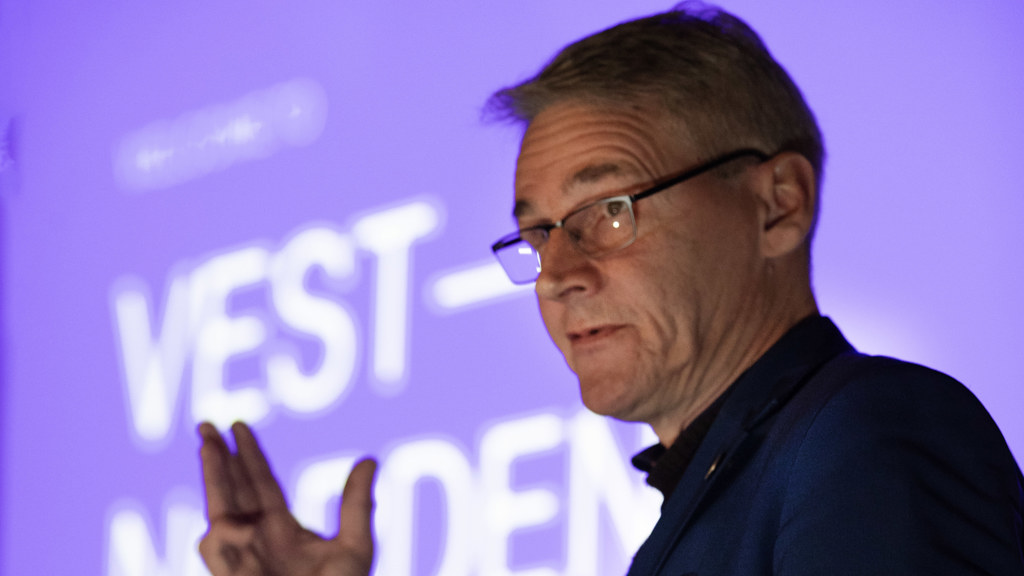 Høgni Hoydal, landsstýrismaður setti í morgun metstóra Vestnorden 2024 við hesum orðum
