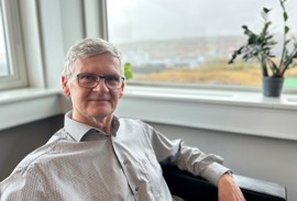Móttøka fyri Andras Kristiansen, sum fer frá vegna aldur