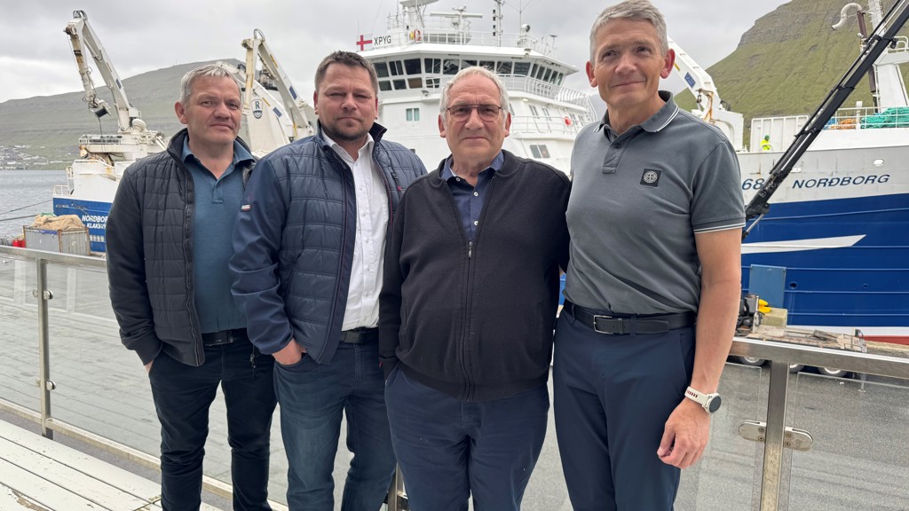 Landsstýrismaðurin vitjað Norðhavnina í Klaksvík
