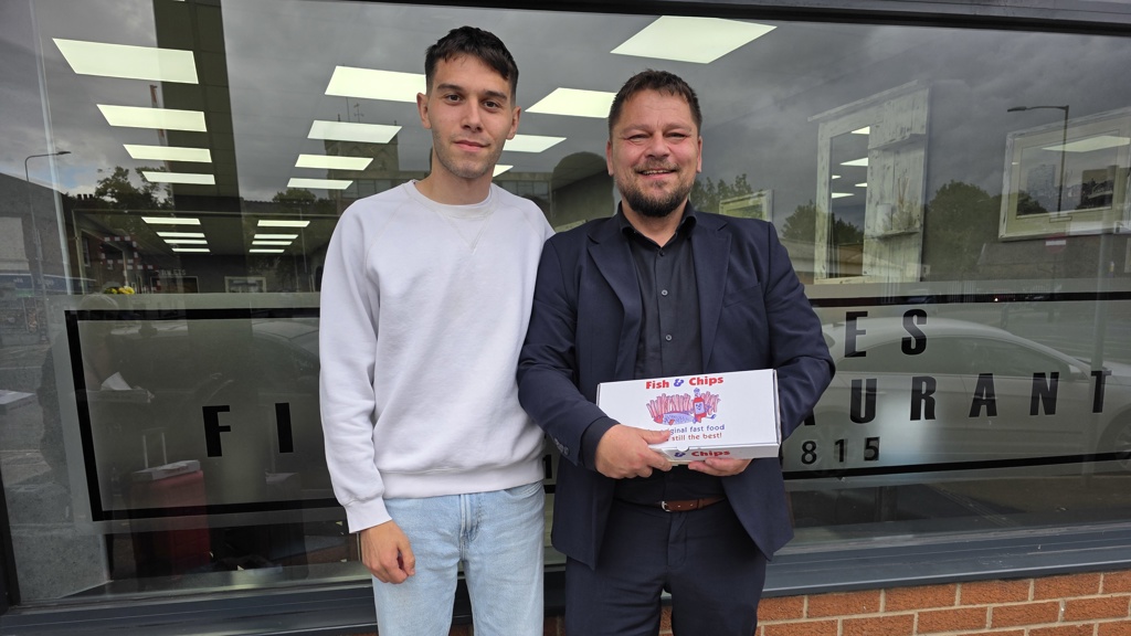 Landsstýrismaðurin á vitjan í Grimsby