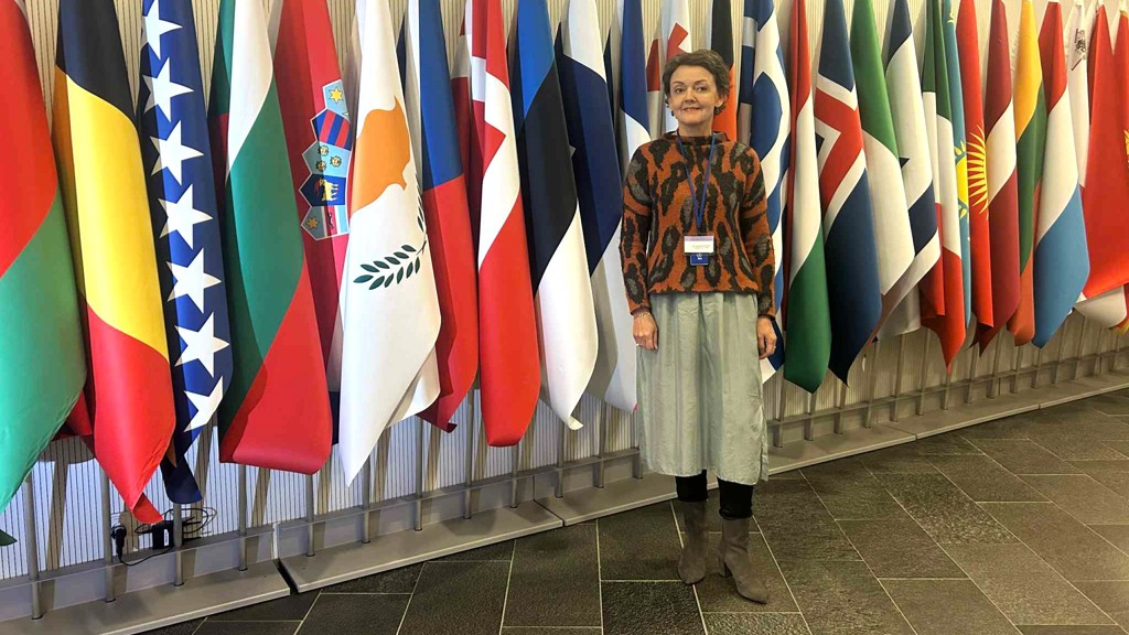 Súsanna Bertholdsen á ársfundi hjá WHO í Keypmannahavn