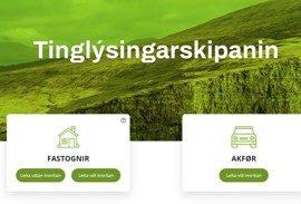 Broytingaruppskot um talgilda tinglýsing til hoyringar