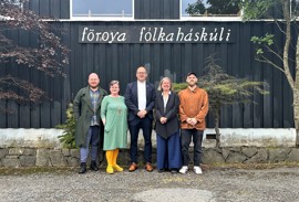Vitjan á Føroya Fólkaháskúla