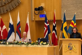 Landsstýriskvinnan á ársfundi Norðurlandaráðsins