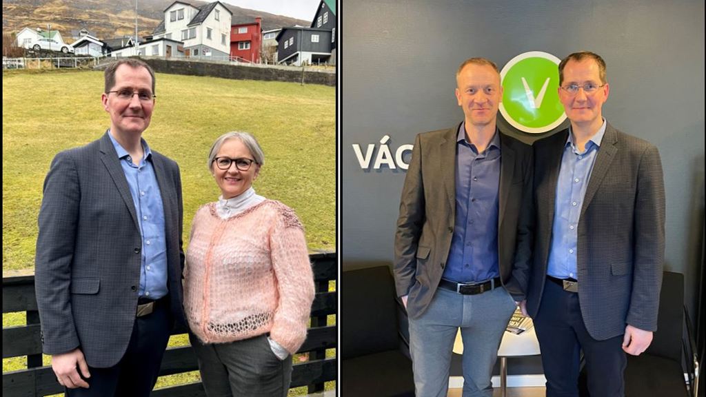 Landsstýrismaðurin vitjaði Vestmanna og  Vága kommunur