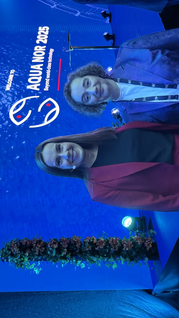 Landsstýriskvinnan á Aqua Nor í Tróndheimi