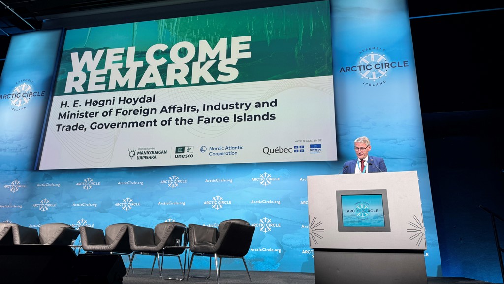 Virkin føroysk luttøka á Arctic Circle Assembly 2024